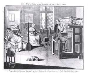 The Art of Stocking-Frame-Work-Knitting, engraved for 